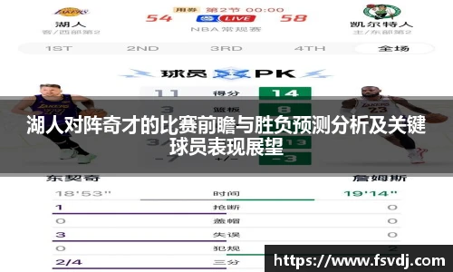 湖人对阵奇才的比赛前瞻与胜负预测分析及关键球员表现展望
